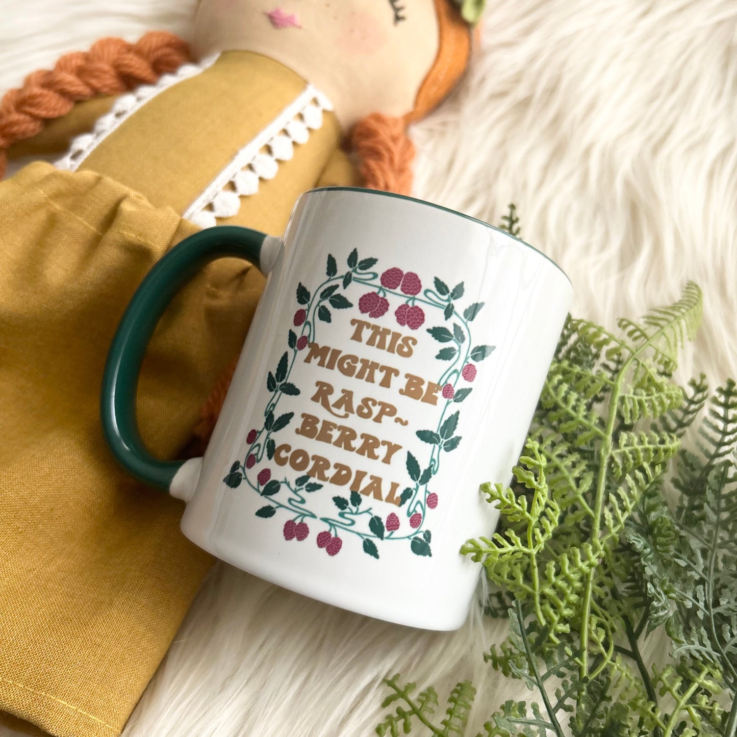 This Might Be Raspberry Cordial Mug // 11 oz. // Anne of Green Gables