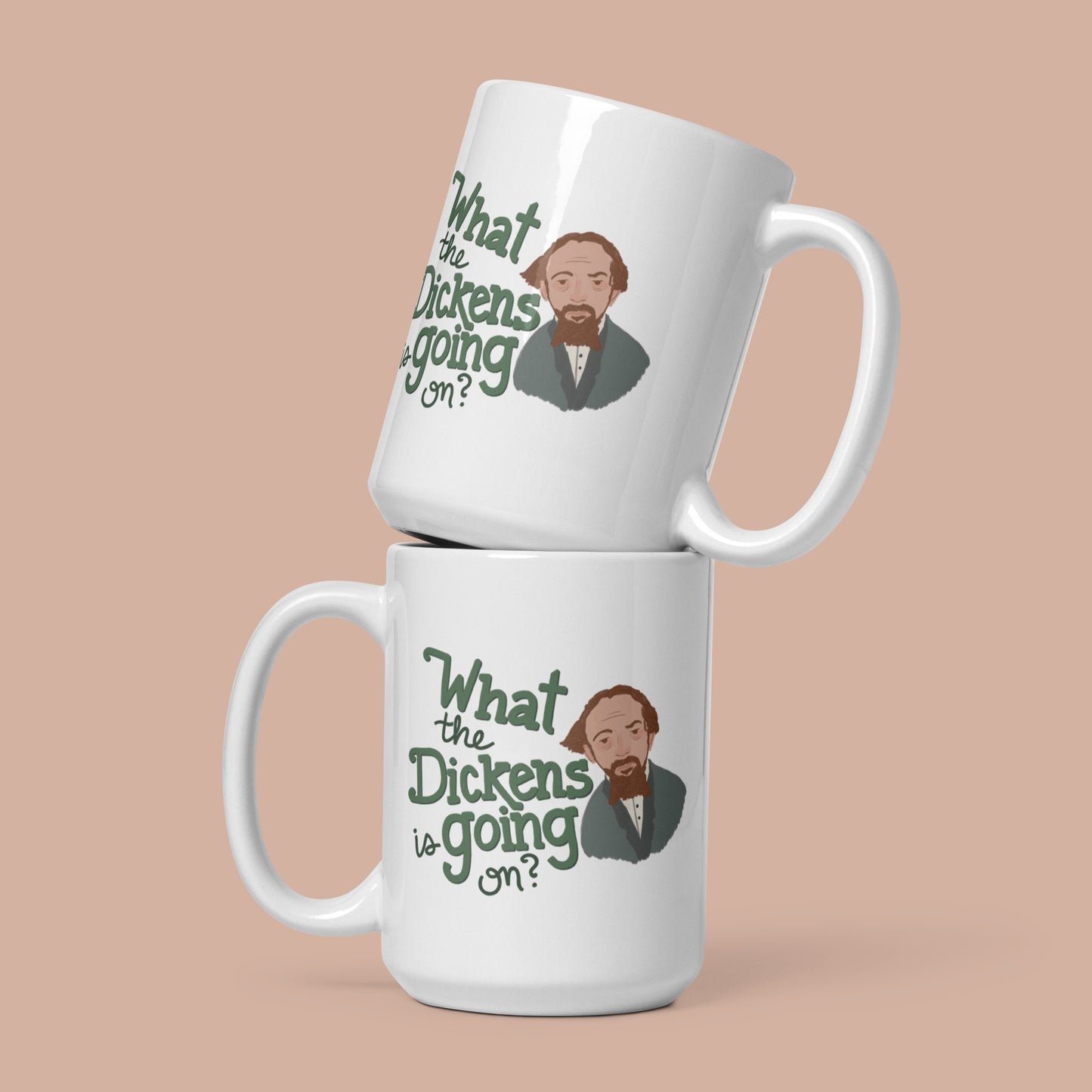 What the Dickens Mug // 15 oz. // Charles Dickens