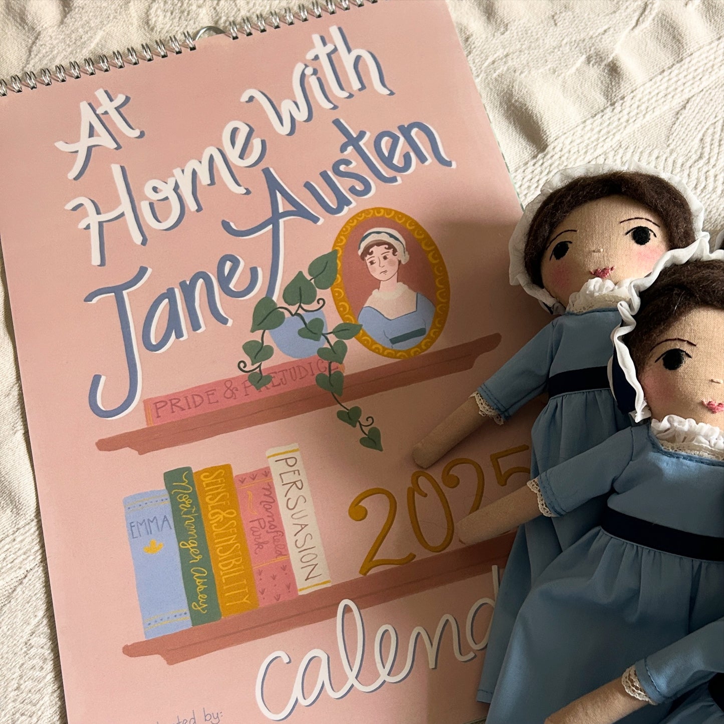 At Home With Jane Austen Wall calendar 2025