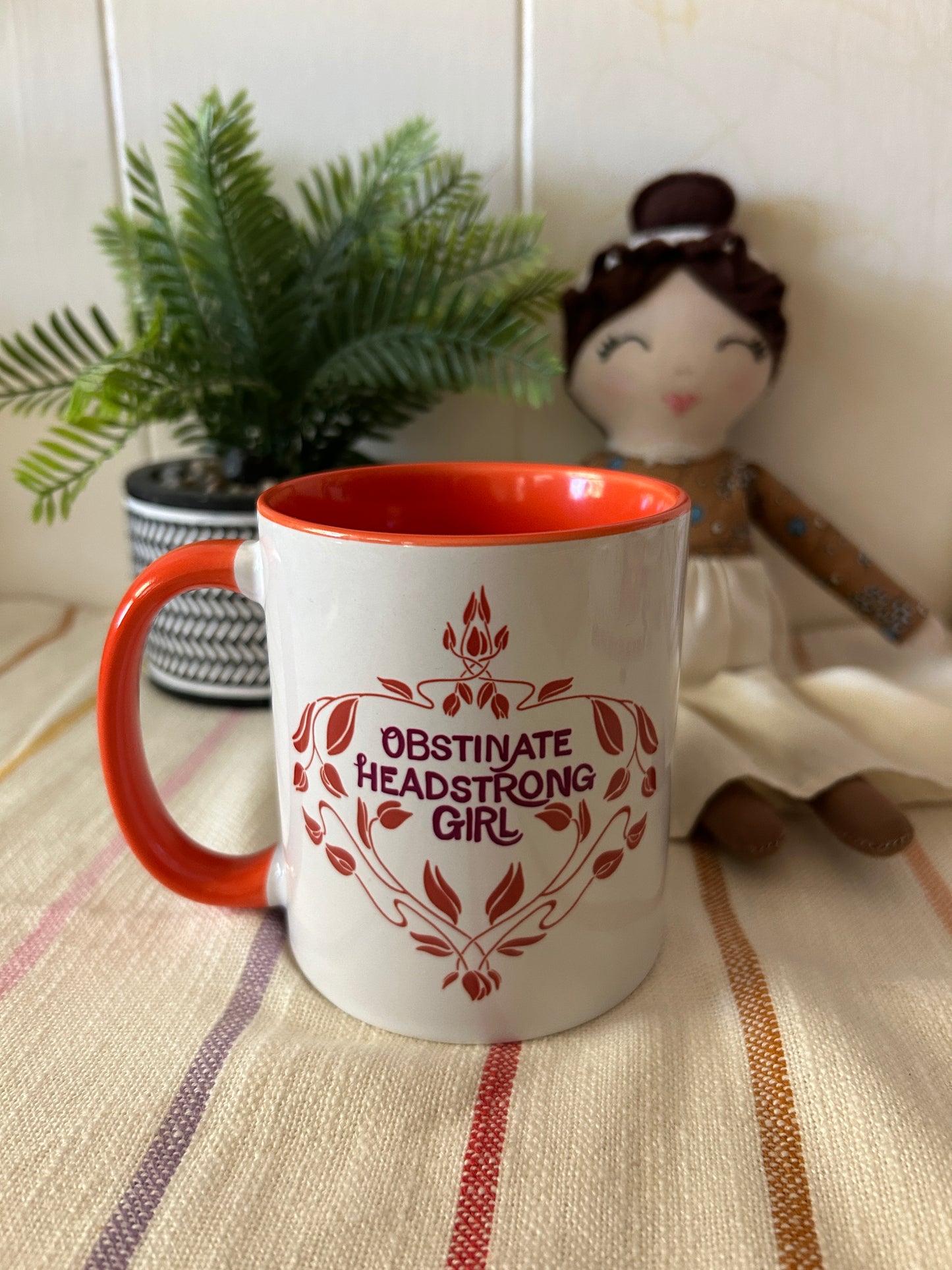 Obstinate Headstrong Girl Mug // 11 oz. // Pride and Prejudice