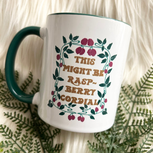 This Might Be Raspberry Cordial Mug // 11 oz. // Anne of Green Gables