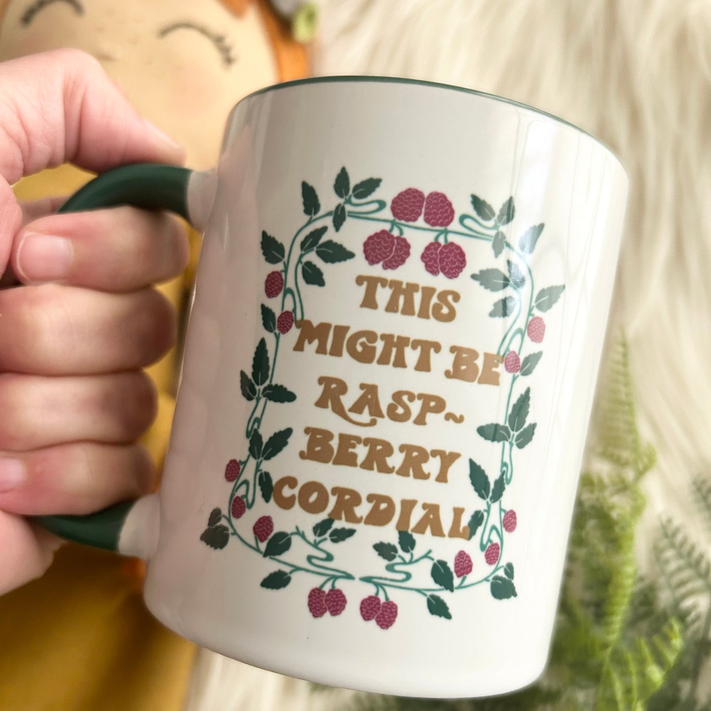 This Might Be Raspberry Cordial Mug // 11 oz. // Anne of Green Gables