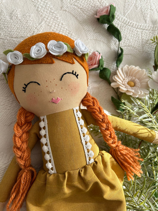 Anne of Green Gables Handmade Doll